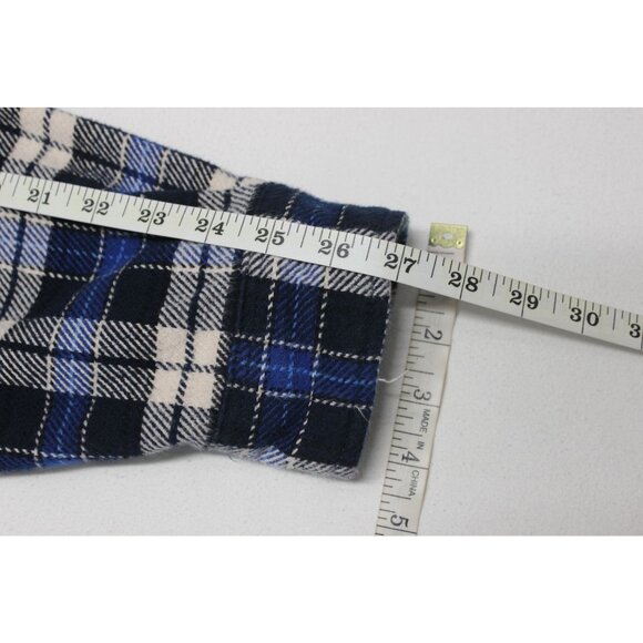 Orvis Big Bear Flannel Shirt Jacket Men’s Size XXL Plaid Heavyweight Button - Picture 11 of 14